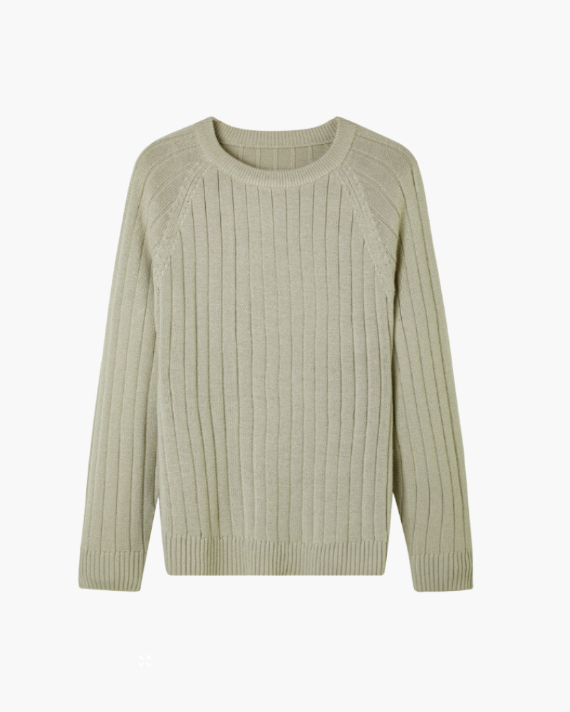 100% Premium Wool Sweater - Old Money