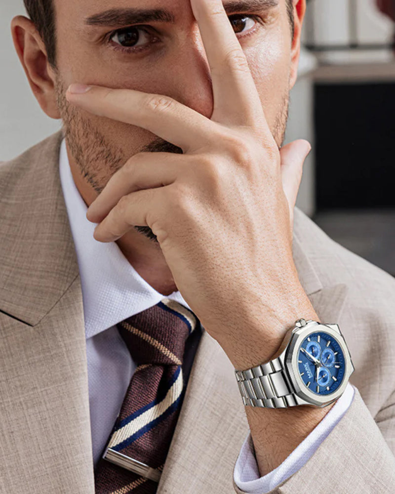 Relógio em Aço Inoxidável (Resistente à Água)