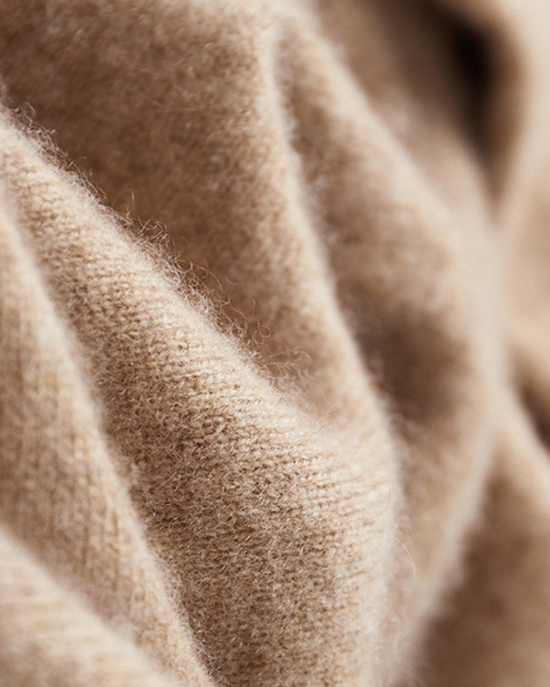 Camisola com Capuz em 100% Caxemira