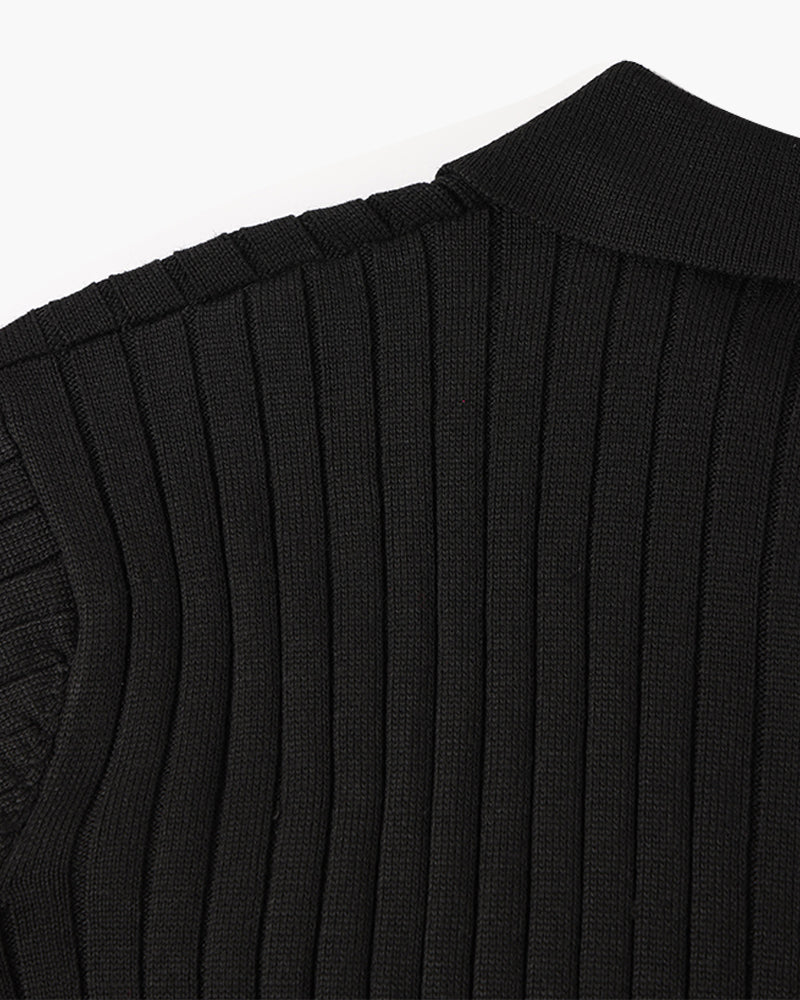 Polo SUWON com Gola em V