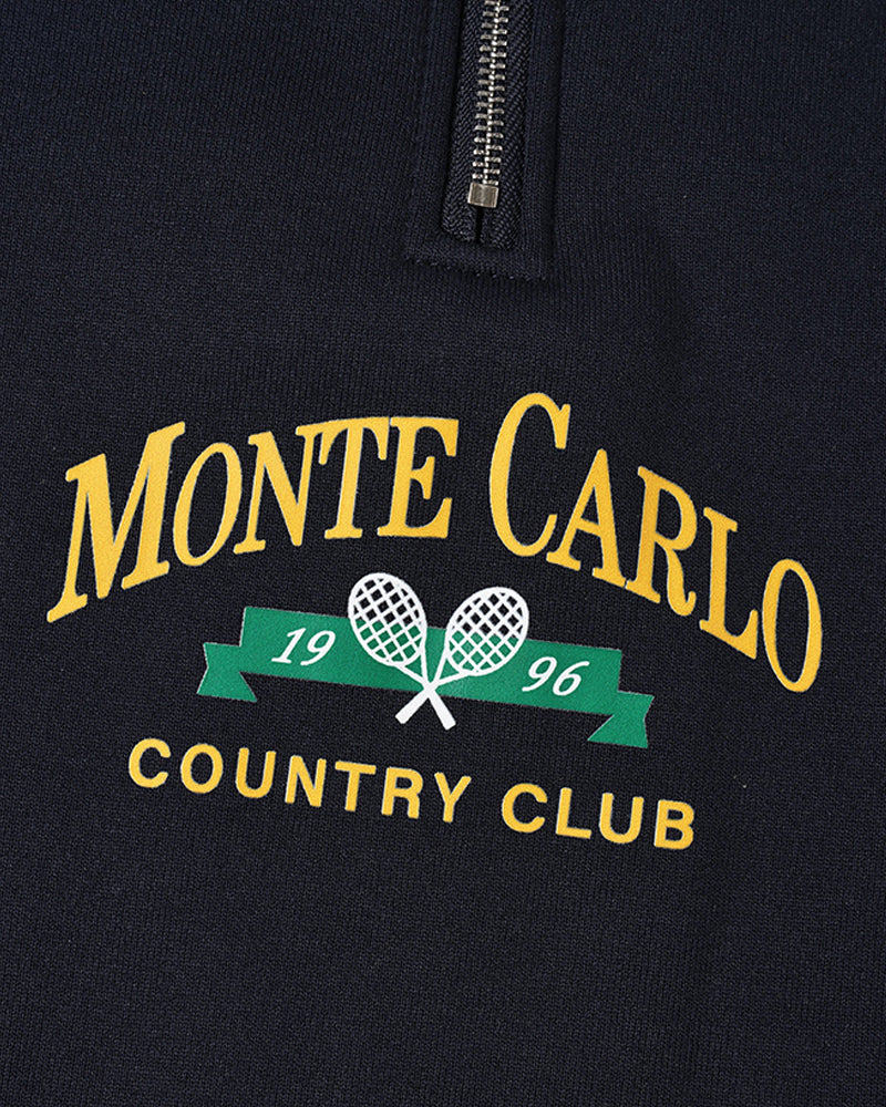 Pullover Monte Carlo Vintage Quarter Zip